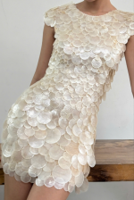 GEM SHELL MINI DRESS - Image 2