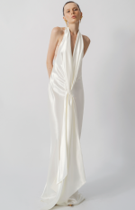 LONG CURTAIN DRESS