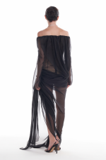 CURTAIN CHIFFON GOWN - Image 3